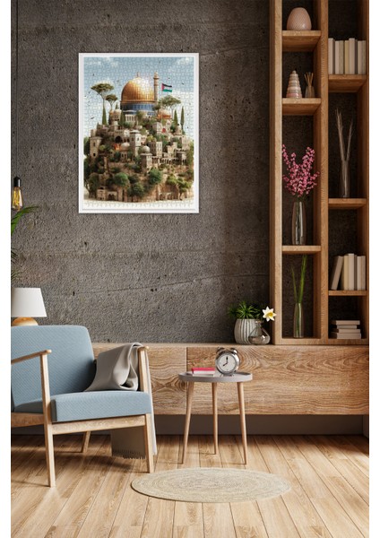 1000 Parçalık Puzzle - Kudüs 1165 modelleri