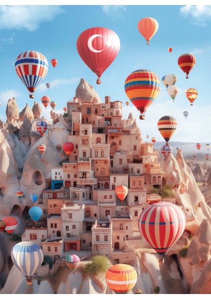 1000 Parçalık Puzzle - Kapadokya 1167