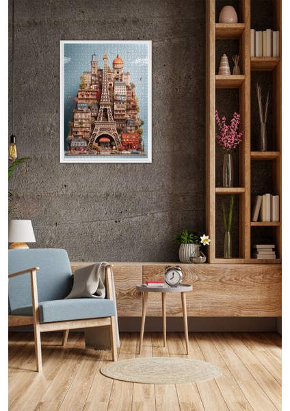 1000 Parçalık Puzzle - Eyfel 1168