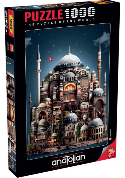 1000 Parçalık Puzzle - Ayasofya 1169