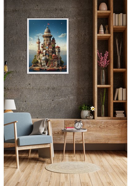 1000 Parçalık Puzzle - Kız Kulesi 1170 modelleri