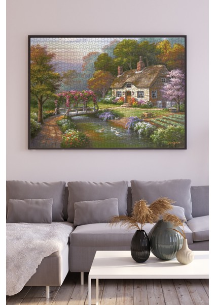 3000 Parçalık Puzzle - Güllü Konak 4917