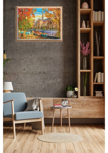 1000 Parçalık Puzzle - Sonbaharda Notre Dame 1176 modelleri
