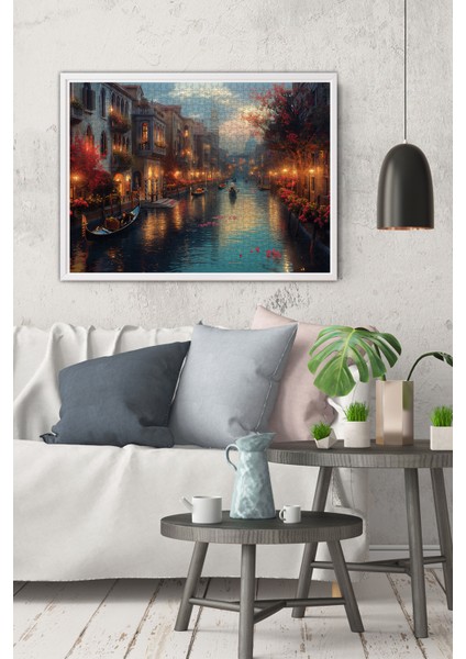 1000 Parçalık Puzzle - Venedik'te Gece 1178