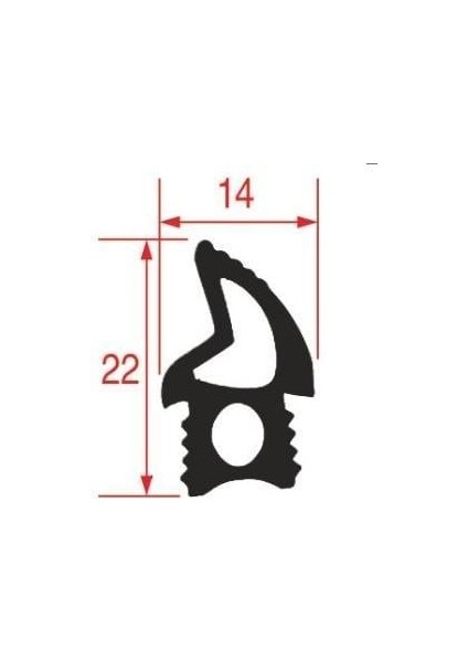 Isıya Dayanıklı Fırın Kapı Contası