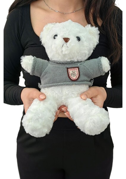 30 cm Beyaz Hediye Peluş Oyuncak Ayıcık Ayi-05 fiyatları