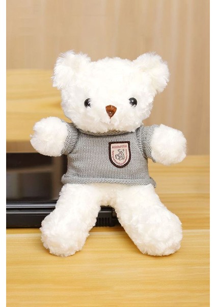 30 cm Beyaz Hediye Peluş Oyuncak Ayıcık Ayi-05 modelleri