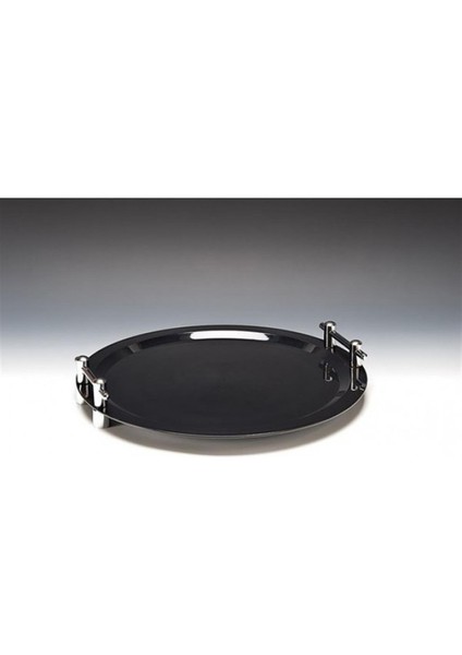 Krom Kulplu 50 cm Tepsi