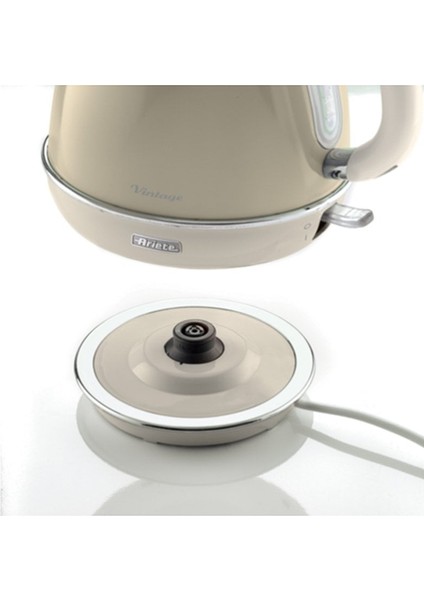 Vintage 1.7 Litre Kettle Bej