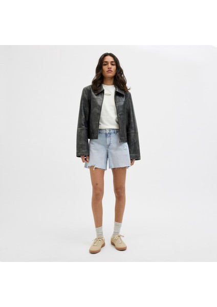 Kadin Denim Sort - Laura