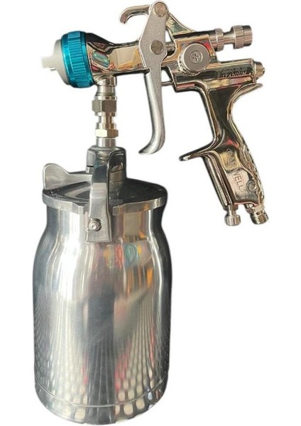 Carwell Titanıum T444S Xrp 1.7mm Alttan Depo Boya Tabancası