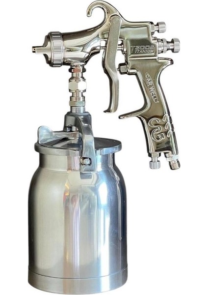 Carwell Titanıum T300S Hp 1.8mm Alt Depo Boya Tabancası