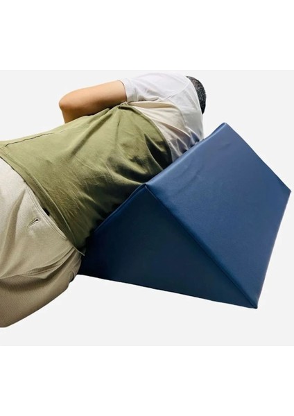 Üçgen Pozisyon Minderi Prizma Yastık Hasta Pozisyonlama Yastığı 48X40X20 cm fırsatları