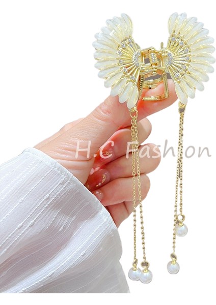 Bükülmüş Klips Başın Arkası Plaka Saç Tek Klips (Yurt Dışından)