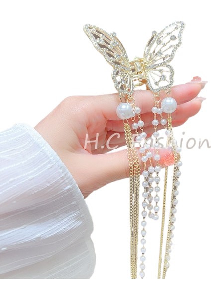 Bükülmüş Klips Başın Arkası Plaka Saç Tek Klips (Yurt Dışından)