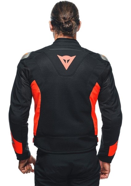 Energyca Air Black Fluo Red Tekstil Mont
