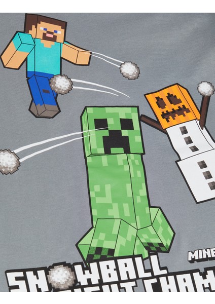 Minecraft™ Temalı Pijama Takımı (3-16 Yaş)