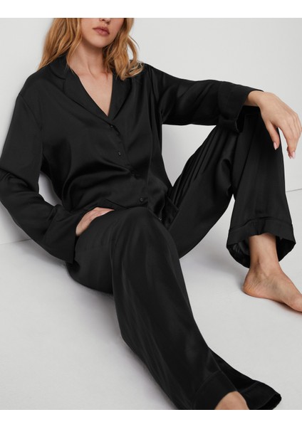 Dream Satin™ Uzun Kollu Pijama Takımı