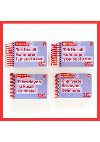 Adım Adım Konuşuyorum Terapi Seti 2 - Berna Erdebil