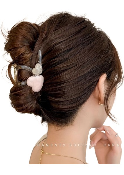 Köpekbalığı Klipsi Başın Arkası Için Saç Klipsi (Yurt Dışından)