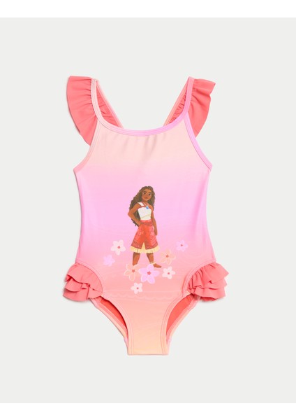 Disney Princess™ Moana™ Volanlı Mayo (2-8 Yaş)