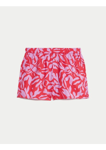 Regular Fit Şortlu Pijama Altı