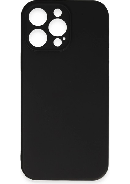 Iphone 16 Pro Kılıf First Silikon - Siyah Mrayd