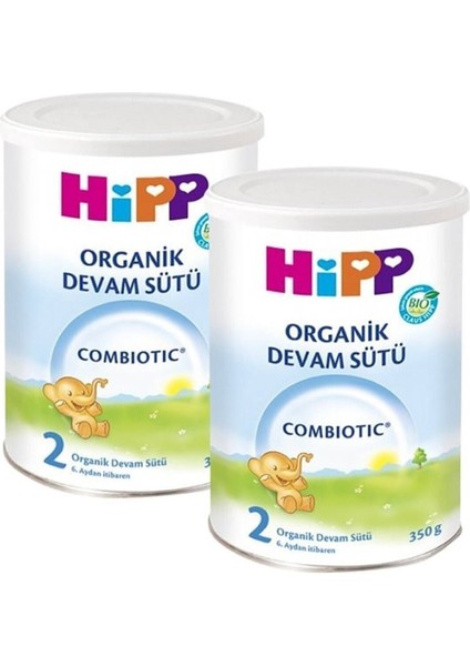 2 Organic Combiotic Bebek Sütü 350 gr x 2 Adet