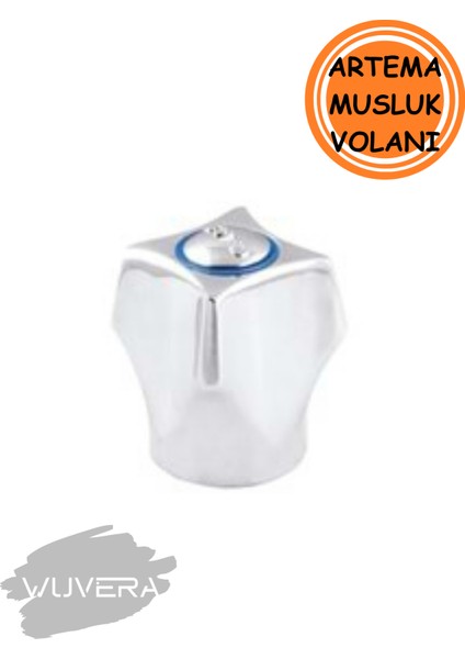 Artema Model Musluk Volanı – Salmastrasız, Zamak Gövde, Boş Model