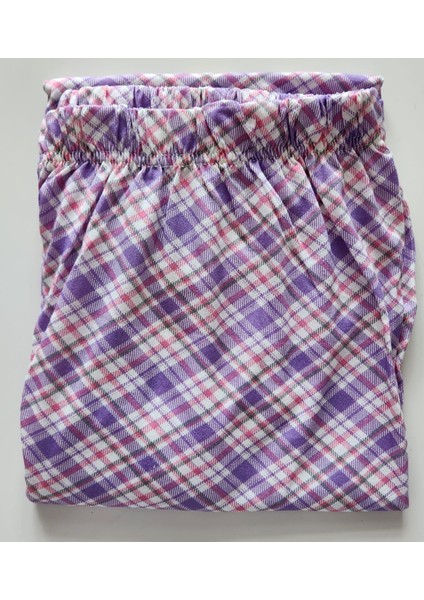 Battal Beden Pamuklu Kısa Kollu Anne Pijama Takımı 6622