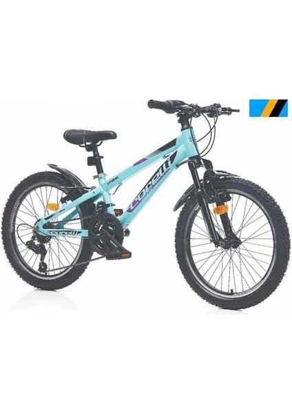 Dynamıc Erkek Çocuk Bisikleti 254h V 20 Jant 18 Vites Mavi Siyah Turuncu