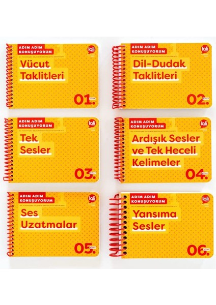 Adım Adım Konuşuyorum Terapi Seti Bölüm 1 - Berna Erdebil