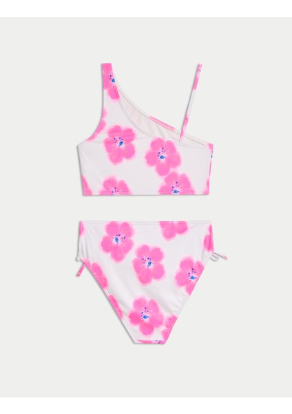 2'li Çiçek Desenli Bikini Takımı (6-16 Yaş) fiyatları