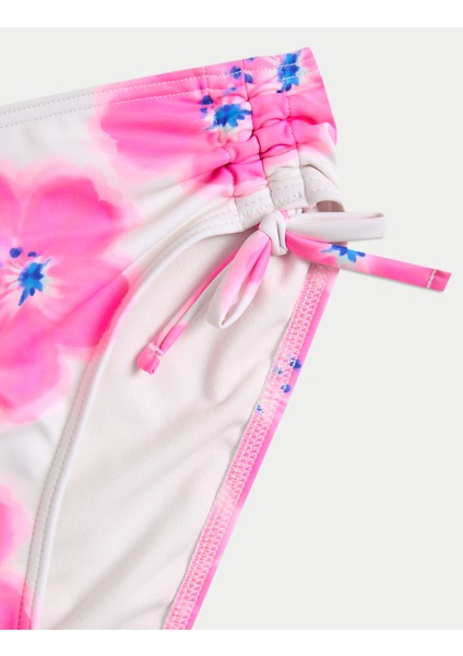 2'li Çiçek Desenli Bikini Takımı (6-16 Yaş) modelleri