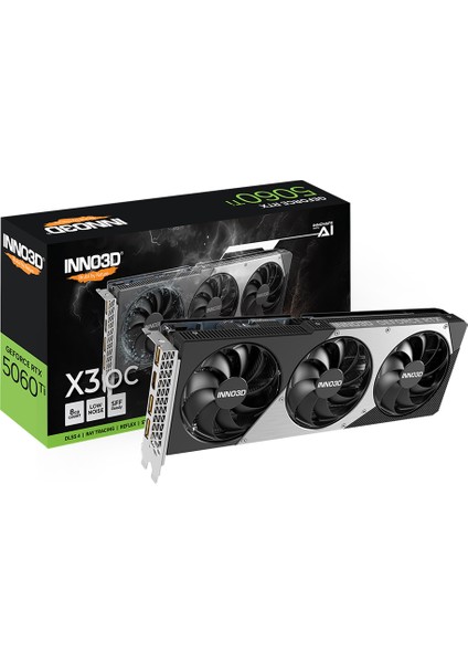 Geforce RTX5060TI 8gb Twin X3 Oc 128BIT Gddr7 Ekran Kartı N506T3-08D7X-193075L