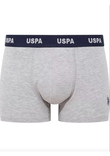 Erkek, Lisanslı, Uspa, 6'lı Boxer Set (Kutulu)