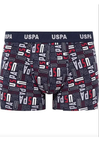Erkek, Lisanslı, Uspa, 6'lı Boxer Set (Kutulu)