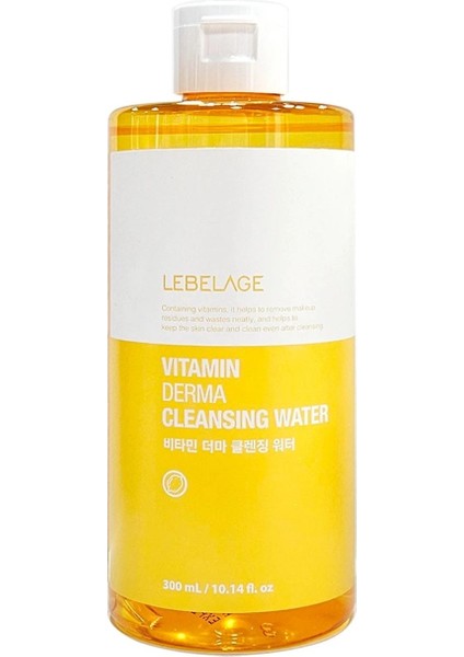 Vitamin Kompleksi Içeren Makyaj Temizleme Suyu Lebelage Vitamin Derma Cleanser Water