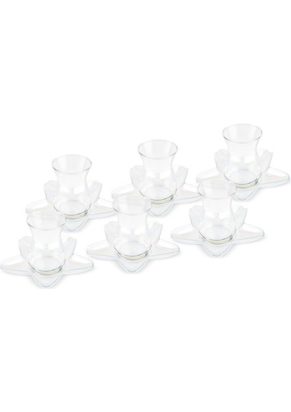 Yıldız 6 Kişilik 12 Parça Çay Seti indirimleri