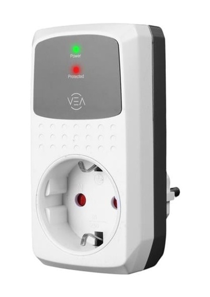 Vea VE-25532 16A 4000W Tekli Akım Korumalı Priz Aşırı Yüksek Gerilim