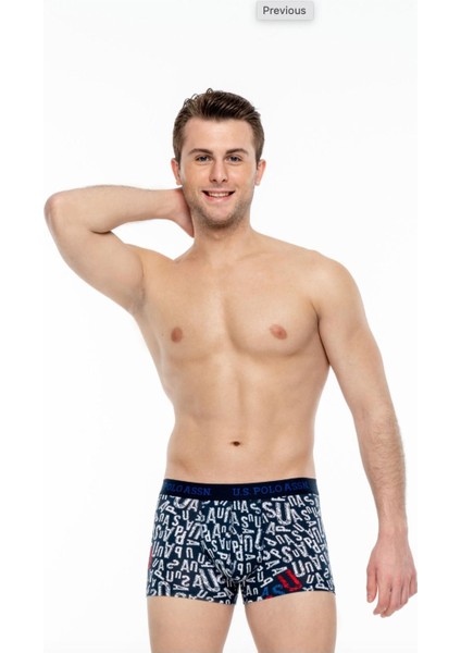 Erkek, Lisanslı, Uspa, %95 Pamuk, %5 Elastan, 3'lü Boxer Set (Kutulu) fiyatları