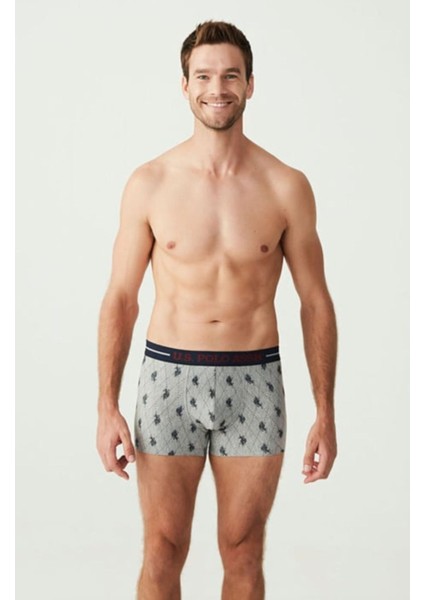 Erkek, Lisanslı, Uspa, 3'lü Boxer Set (Kutulu)