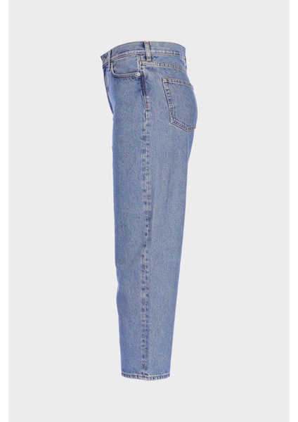 Ariana Açık Mavi Yüksek Bel Patı Fermuarlı Mom Jean Pantolon C 4525-189 fırsatları