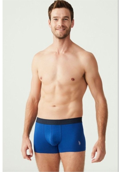 Erkek, Lisanslı, Uspa, 3'lü Boxer Set (Kutulu)