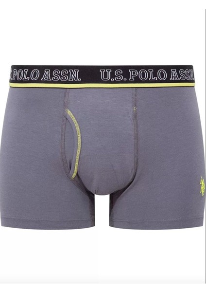 Erkek, Lisanslı, Uspa, %95 Pamuk, 5 Elastan, 3'lü Boxer Set