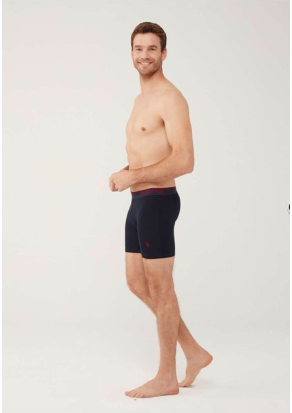 Erkek, Lisanslı, Uspa, 3'lü Uzun Paçalı Boxer Set (Kutulu) modelleri