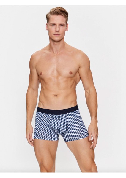 Erkek, Lisanslı, Uspa, %95 Pamuk, %5 Elastan, 3'lü Boxer Set (Kutulu)