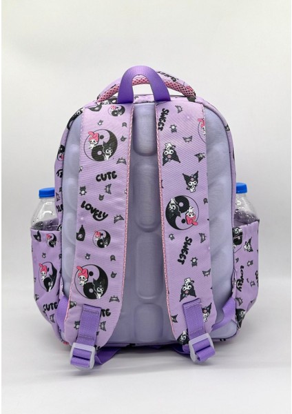 Lila Karakter Desenli Kalemlik Beslenme Kız Çocuğu Ilkokul Çantası Takım Ilk Okul Çantası fiyatları