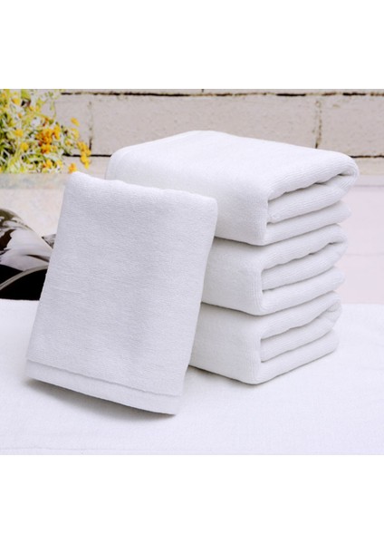 Beyaz El Yüz Havlusu Otel Havlusu 10 Adet %100 Pamuk 230 gr 50 x 90 cm