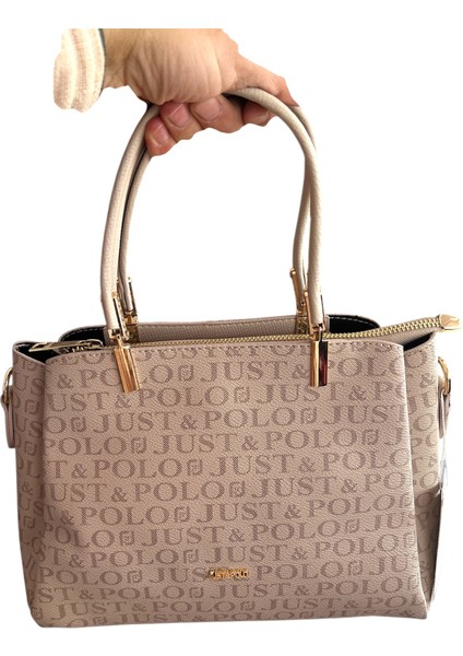 Jp2120 Kadın Monogram Baskılı El Ve Omuz Çantası Ozt2120 fırsatları